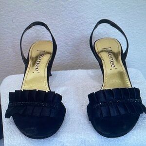 J.Renee Black Women's Sandals